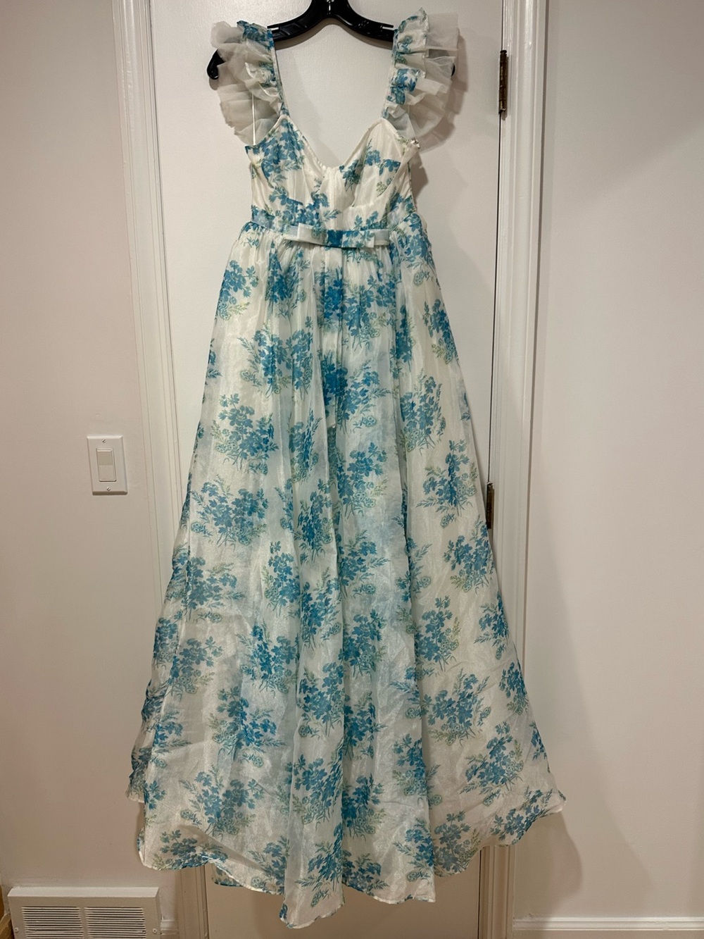 LoveShackFancy Macron Floral Gown